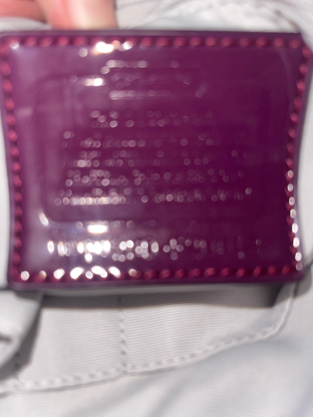 Vintage Coach Purple Signature bag - Picture 6 of 8